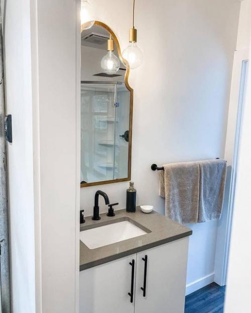 Лаконичный интерьер небольшого загородного дома. 06