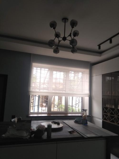 Римские шторы.  Кухня, гардероб и ванна. 04