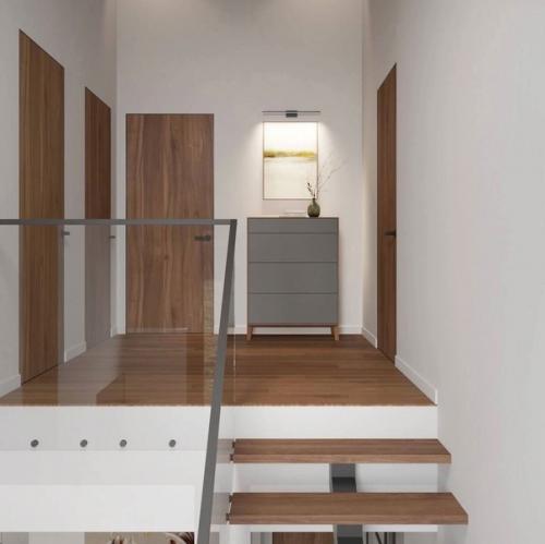 Пастельные оттенки бежевого в сочетании с деревянными элементами, отсутствие ярких акцентов, умеренность декора, продуманное освещение. 05