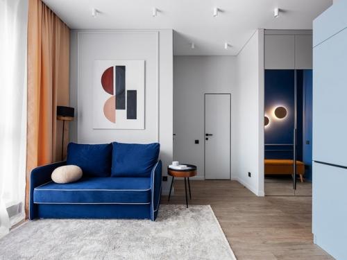 Интерьер 1-комнатной квартиры 35, 5 кв. 03