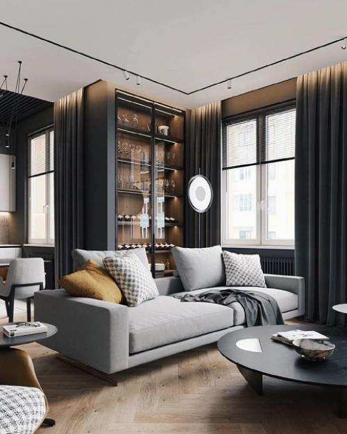 Стильный интерьер квартиры. 05