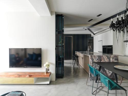 Интересный интерьер квартиры. 04