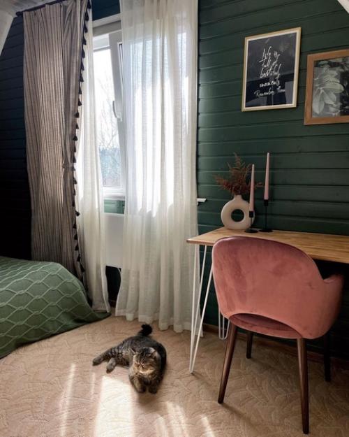 Уютный дом с яркими цветовыми акцентами Сони Persitskaya. 06