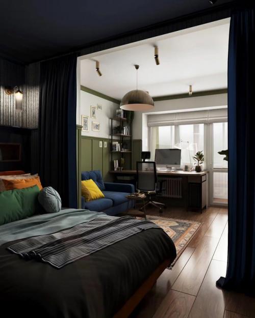 Английская однушка с настроением. 05