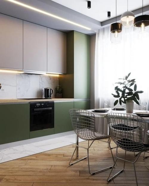 Тренд в цветовой палитре кухни в 2020 году! 06