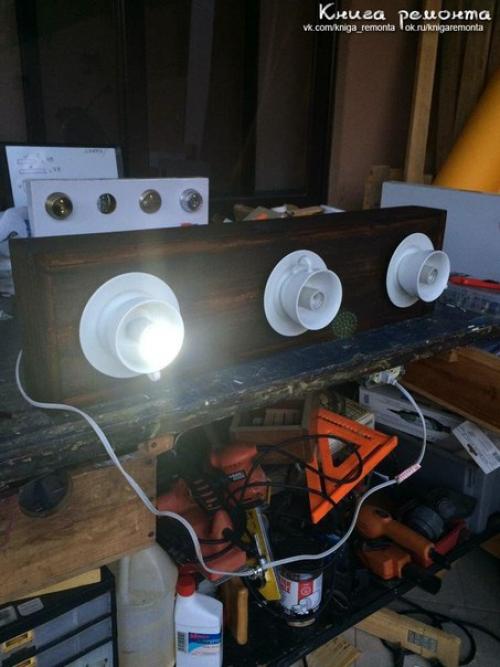 Светильник для барной стойки своими руками. 08