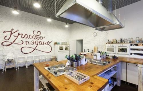 Интерьер петербургской кулинарной школы Красиво Подано. 07