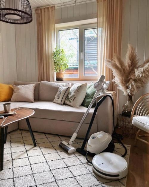 Уютный дом с яркими цветовыми акцентами Сони Persitskaya. 02