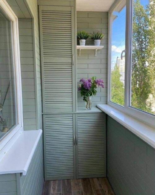 Бюджетное оформление балкона. 04