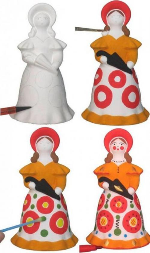 Дымковская игрушка своими руками. 07 Дымковская игрушка своими руками. 07