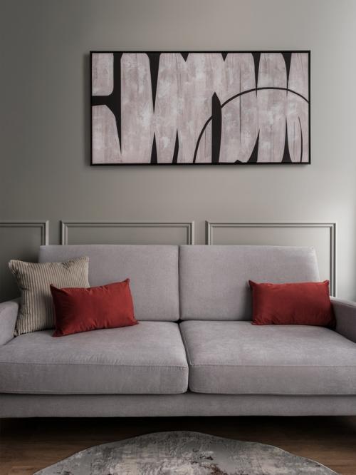 Интерьер однокомнатной квартиры 34 м 2 в ЖК серебряный фонтан в Москве. 08