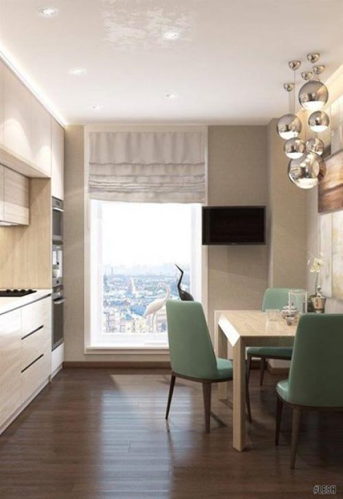 Квартира спокойной и безмятежной получилась. 02