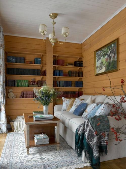 Подмосковная дача в духе русской усадьбы. 04