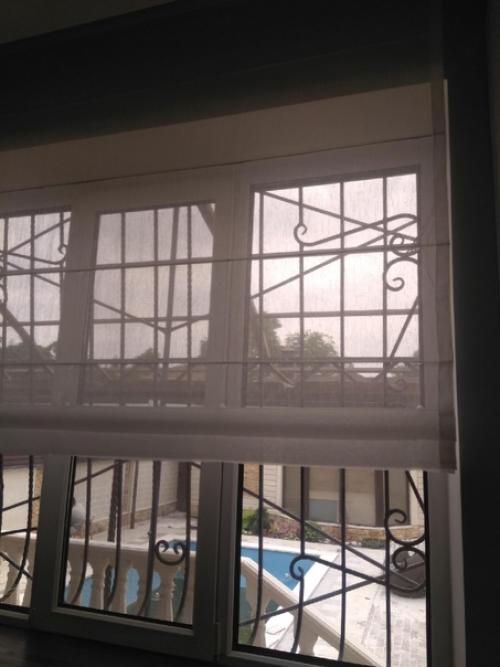 Римские шторы.  Кухня, гардероб и ванна. 03