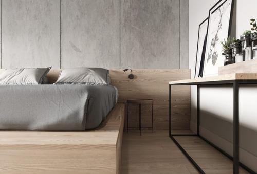 Ещё одна симпатичная спальня. 01