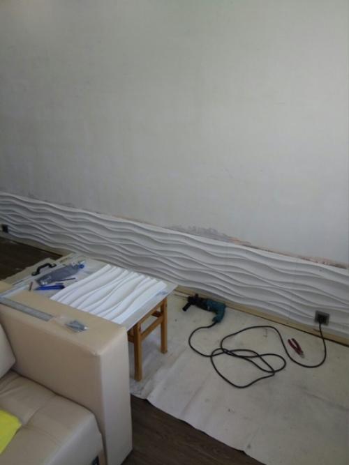 Гипс на стене - это красиво. 01