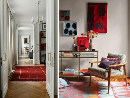 Светильники причудливых форм, удобная дизайнерская мебель прошлого столетия, тумбы на высоких ножках, мебель советской эпохи. 07