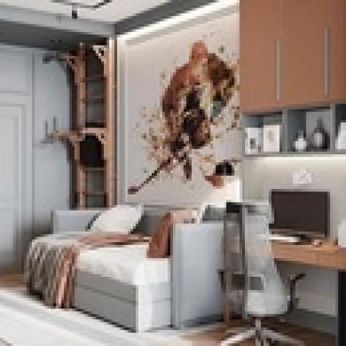 Детская комната - это место, где можно раскрыть воображение и создать особенную атмосферу для ребенка. 01