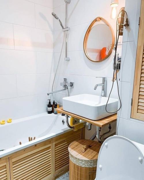 Жалюзийные дверцы в российских ванных комнатах - давно не редкость. 03