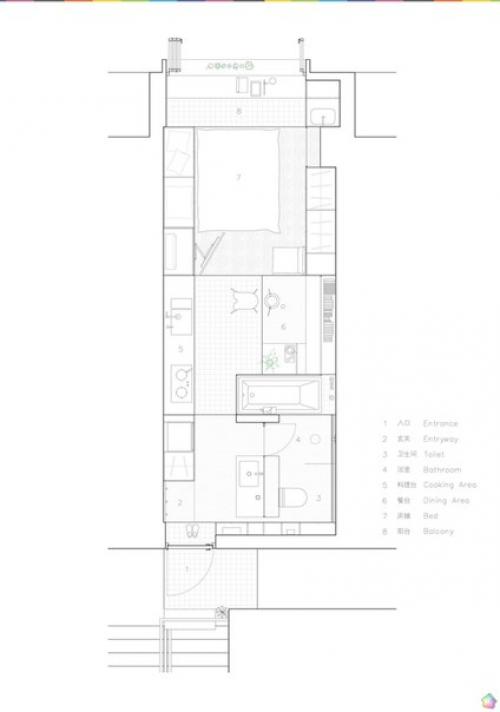 Компактная квартира в Шанхае. 09