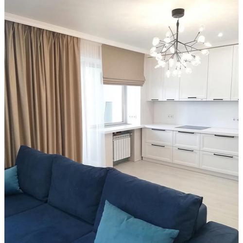 Римские шторы в интерьере. 02