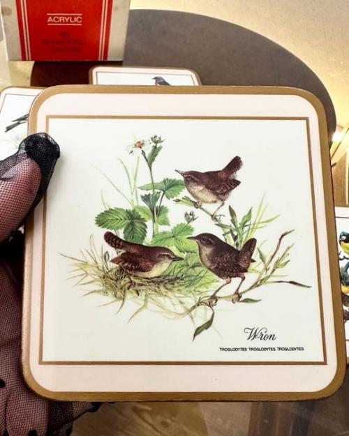 Набор подставок под бокалы, стаканы. 02