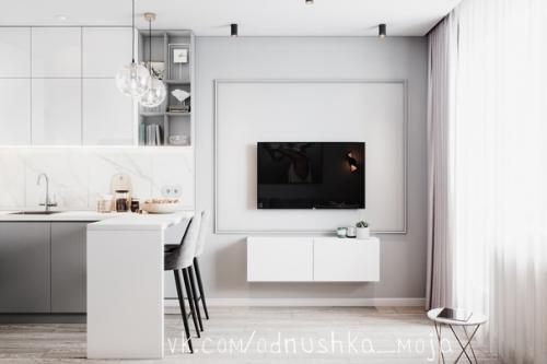 Дизайн интерьера квартиры - студии площадью всего 22 кв. 04