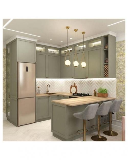 Стильный вариант обустройства квартиры в современном стиле. 04