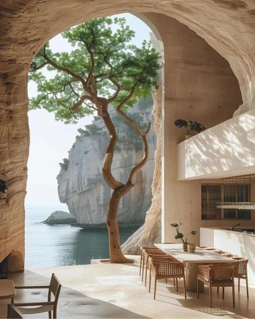 Остров забвения. Среди отвесных скал и бирюзовых вод, скрывался дом, построенный на краю утеса, как будто самыми богами. 04 Остров забвения. Среди отвесных скал и бирюзовых вод, скрывался дом, построенный на краю утеса, как будто самыми богами. 04