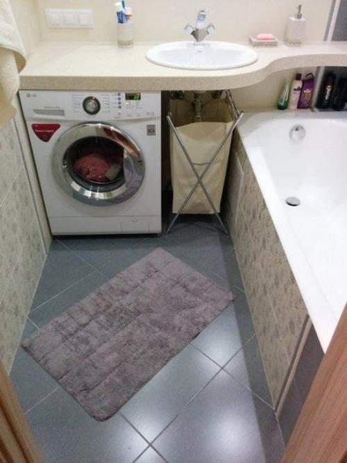 Скромненький ремонтик в ванной. 06