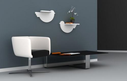 Использовать стену в квартире в ЖК Новокрасково для организации мест для хранения или повесить на нее картину? 05