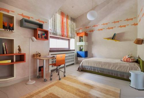 Детская зона в подмосковном доме, 130 м? 05