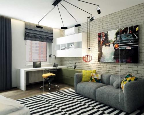 Подростковые комнаты.  Простые советы. 03