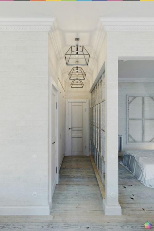 Как оригинально оформить студию 49 кв. 03