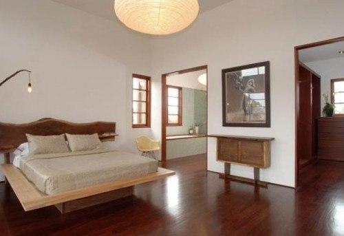 Японский стиль в интерьере спальни является едва не самым ярким и необычным. 02