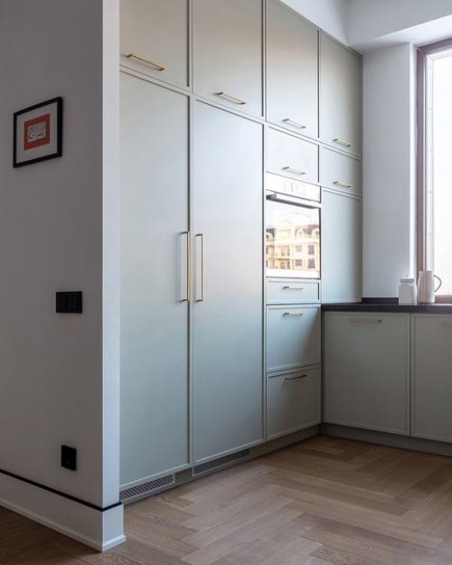 Интерьер квартиры в новом ЖК - работа дизайнера Данары Ахметовой. 04