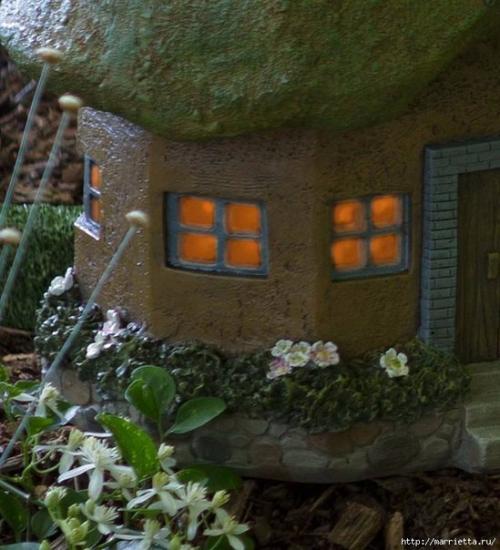 Миниатюрные скульптуры для волшебного сада. 03