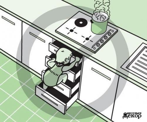 Полезные советы при планировке кухни. 06