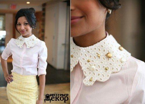 Воротник в стиле Louis Vuitton? 

