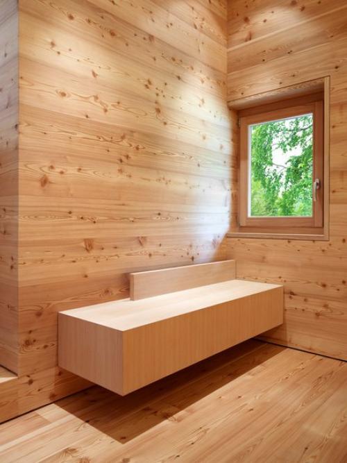 Проектное бюро Ralph Germann Architectes s. a. представило шале DAL в кантоне вале, Швейцария. 08