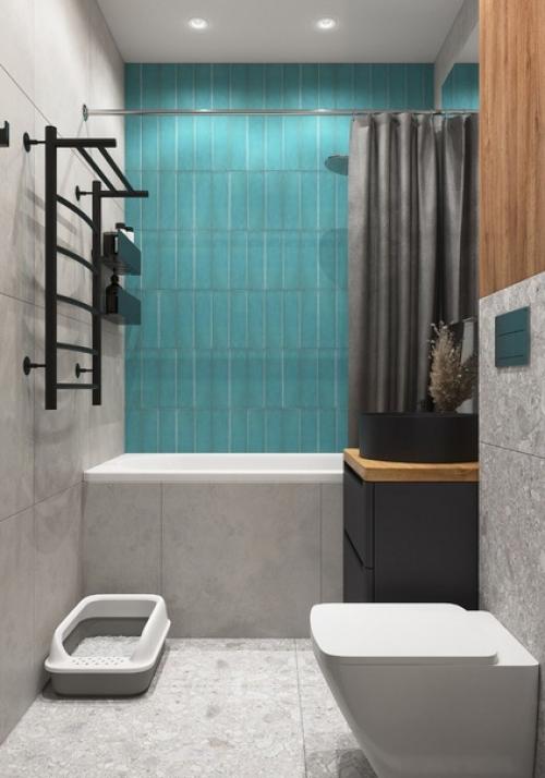 Часть 3. Небольшая, современная квартира во вторичке 43 кв. 02