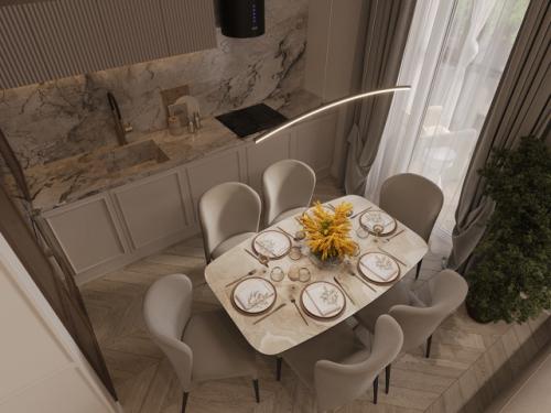 Дизайн интерьера квартиры в ЖК Пушкин. 01