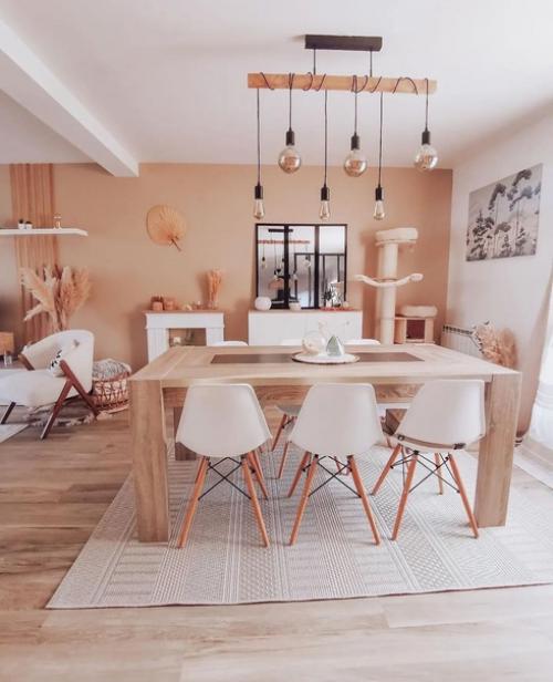 Приятный скандинавский интерьер загородного дома. 05