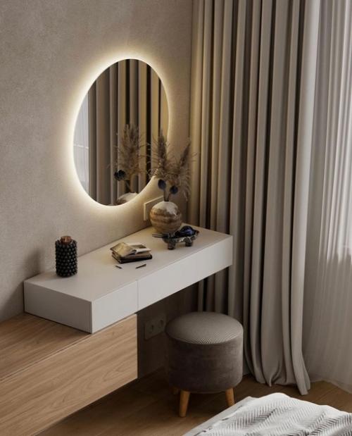 Стильный интерьер однокомнатной квартиры, площадью 45 кв. 06