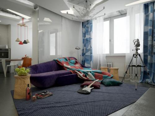 Особенности и тонкости стиля фьюжн в дизайне интерьера. 04