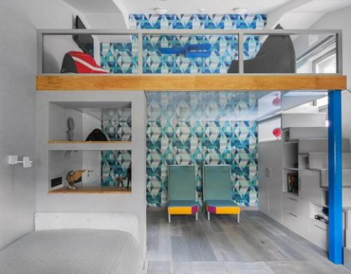 Детская зона в подмосковном доме, 130 м? 07