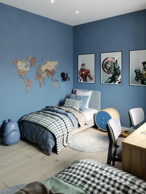 Детская для двух мальчиков в частном доме в г. Уральск, Казахстан. 05