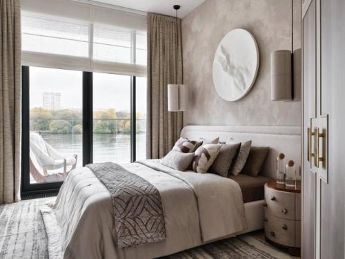 Водная гладь, березы и кот по кличке Марсель: квартира с террасой в Москве. 04