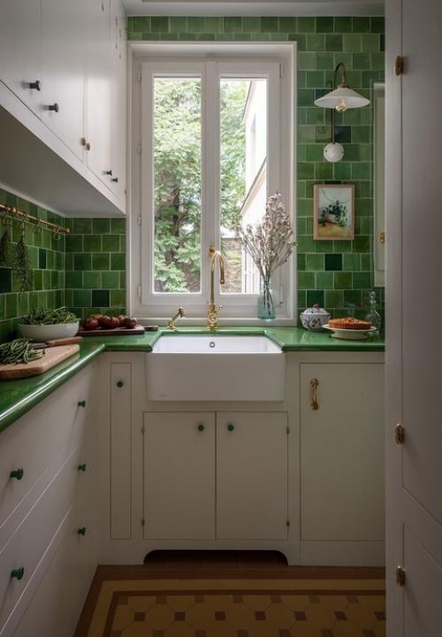 В Париже. Дизайнер интерьеров Джессика хельгерсон - дитя двух культур, ее отец - американец, а мать - француженка. 06