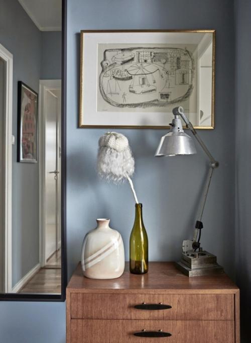 Квартира с винтажной мебелью в Стокгольме. 02